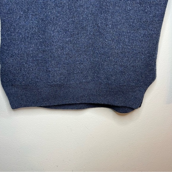 Rag & Bone Merino Wool Pullover knit Sweater V Neck Blue Sz XXS Thick Warm - Picture 13 of 14